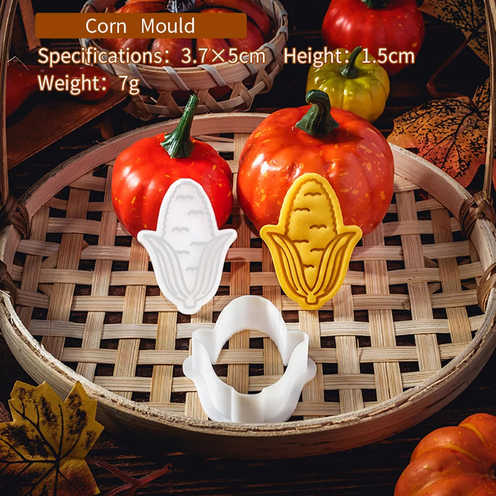 Thanksgiving Theme Cookie Molds Fondant Cutter