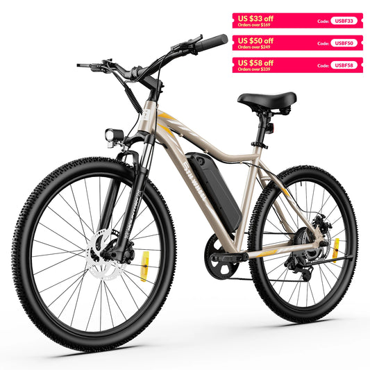 5TH WHEEL AB17 Electric Bike, 700W Peak Motor, 23 Mph Max Speed, Color