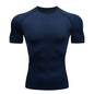 Men Compression Running T Shirt Fitness