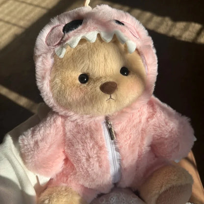 New 2025 30cm Doll Clothes Plush Toy Set Bear Kawaii Anime