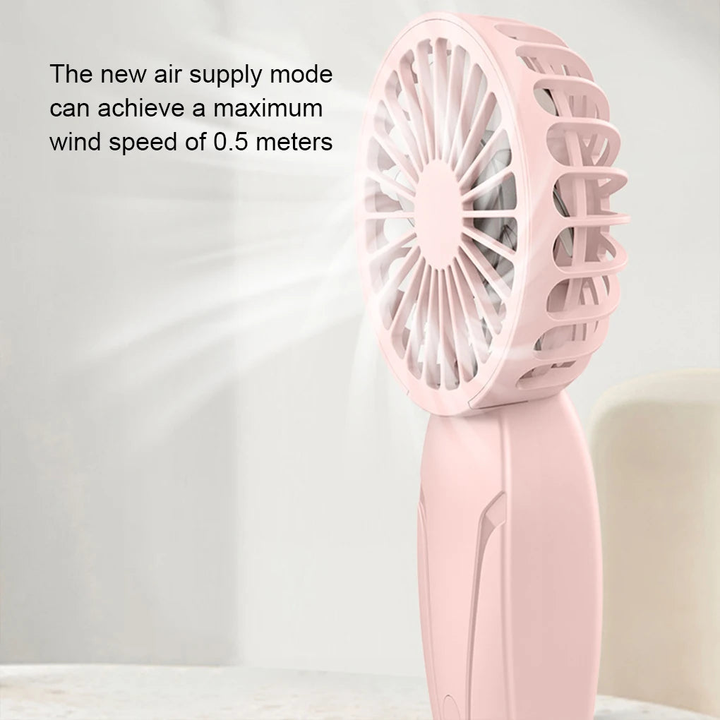 Portable Handheld Small Fan ABS Lightweight Cute