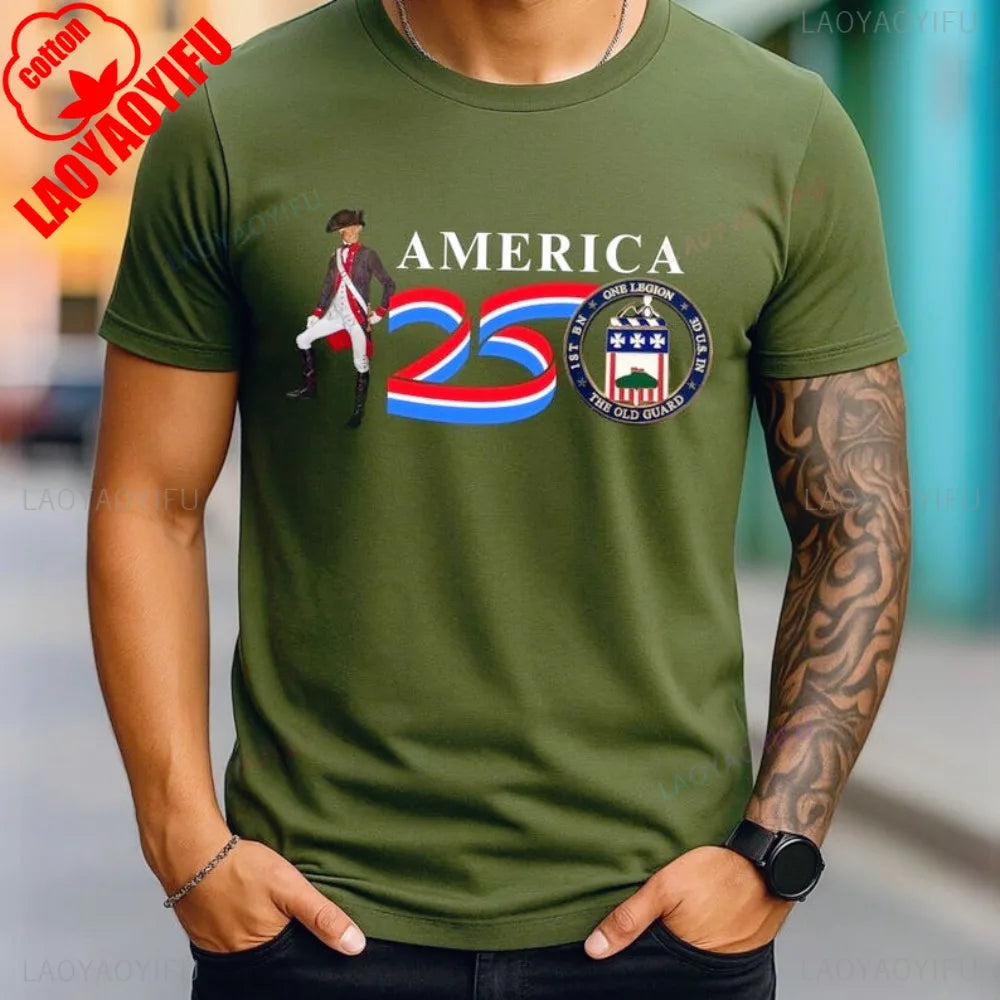 Military Anniversary T-Shirt Veteran 250th Gift Tshirt