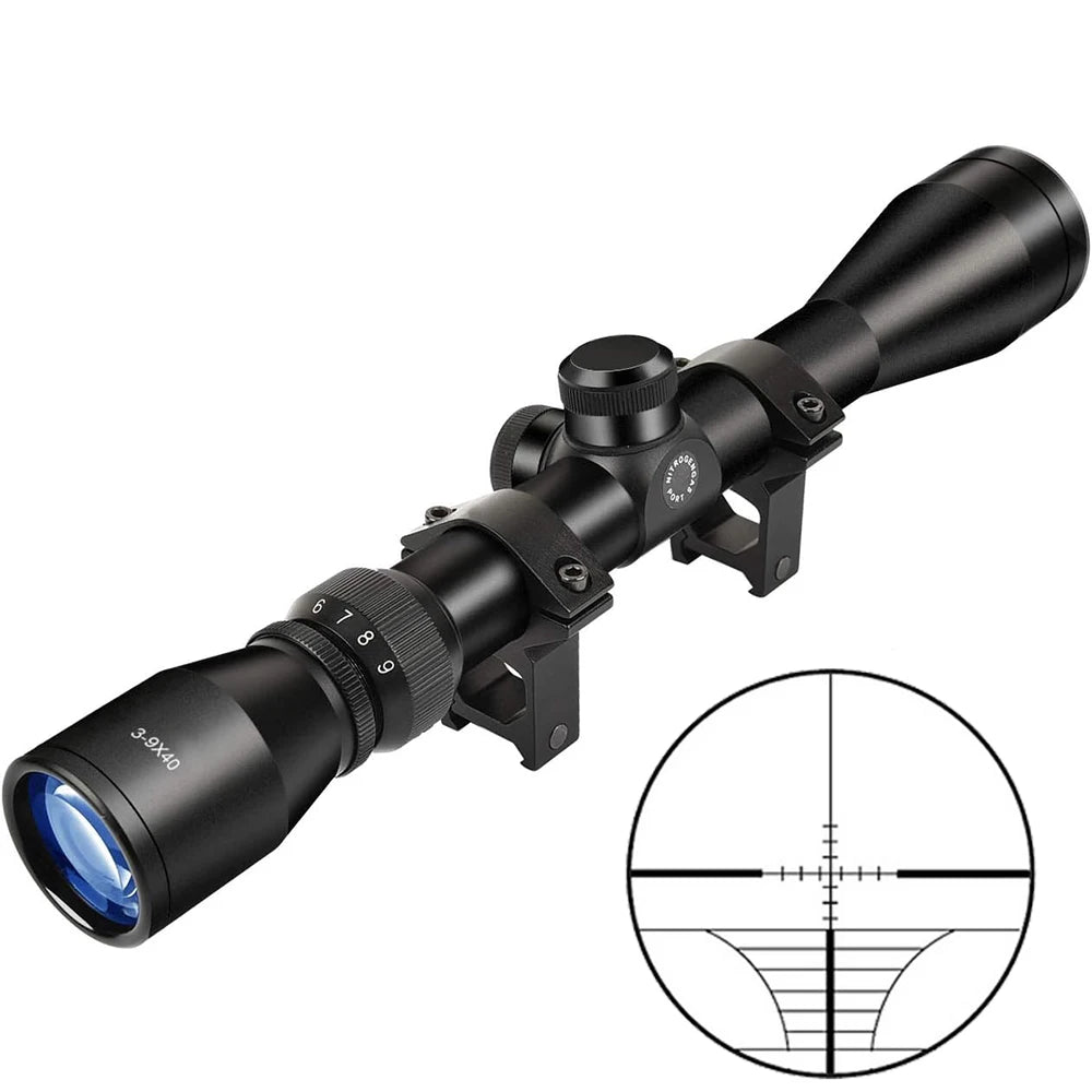 3-9X40 Hunting Deer Air Rifle Scope Wire