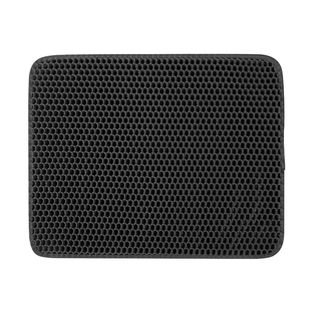 1Pc Large Size Cat Litter Mat-Advanced Honeycomb Double Layer