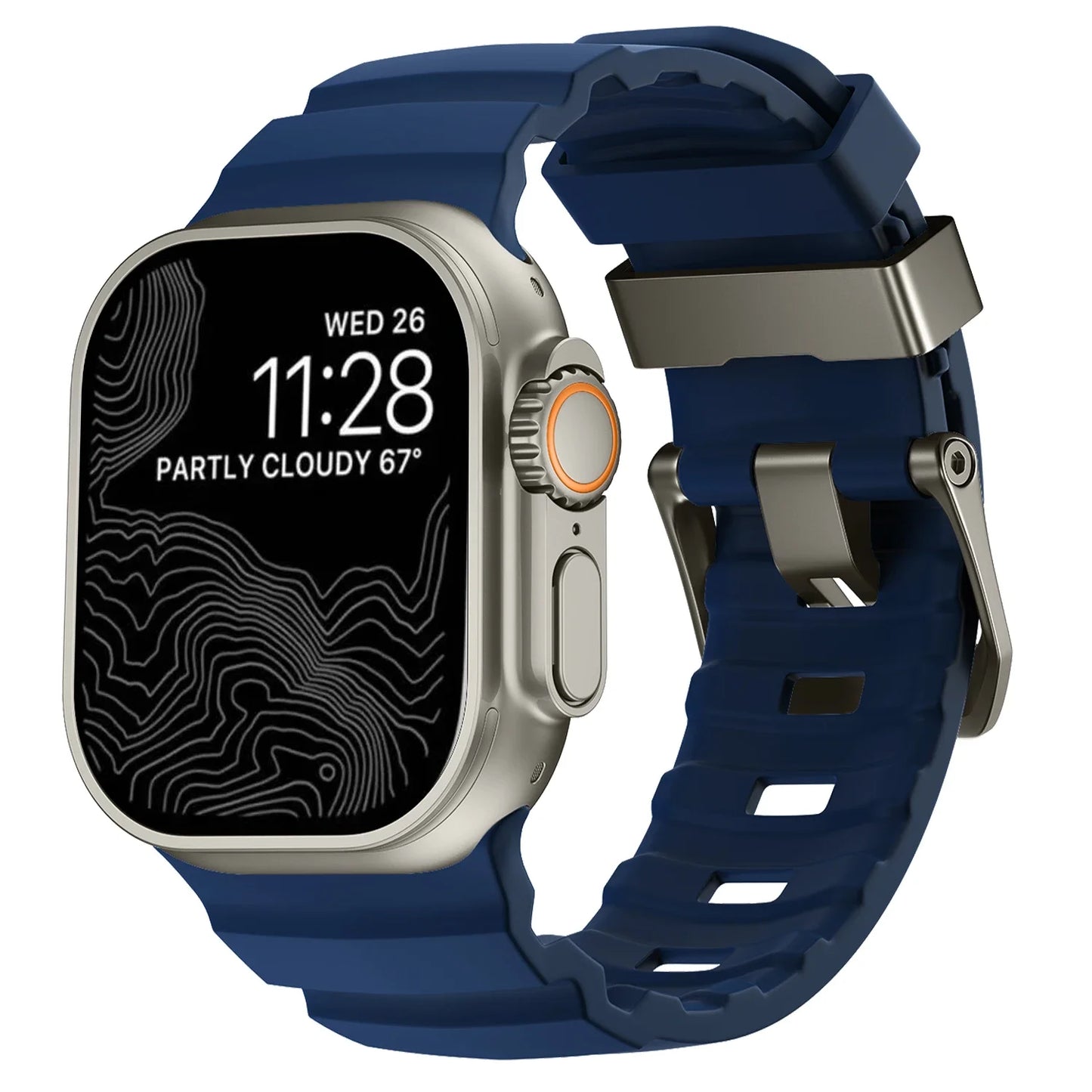 Trail Silicone Band for Apple Watch Ultra