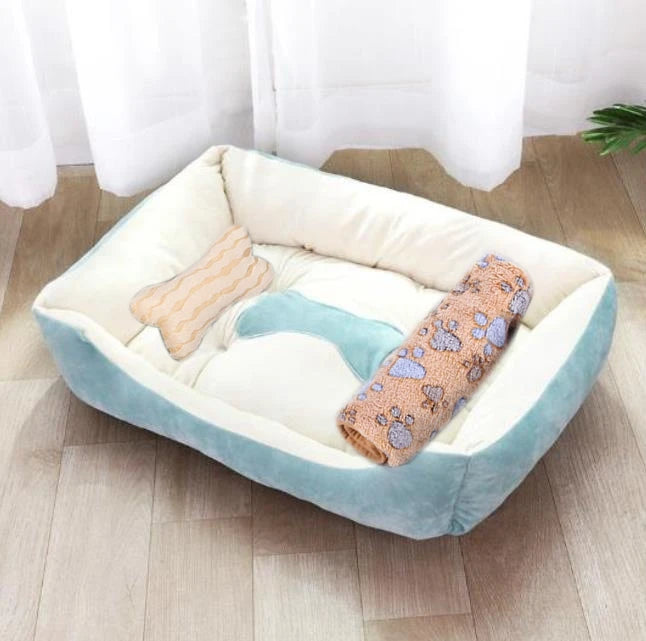 Pet Large Dog Bed Warm House Candy-colored
