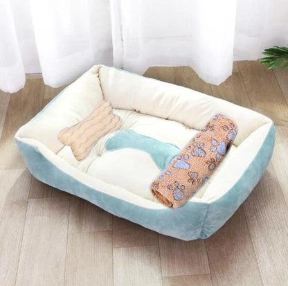 Pet Large Dog Bed Warm House Candy-colored