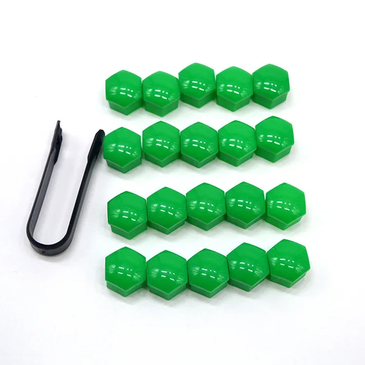 20Pcs Car Wheel Nut Caps Anti-Rust Auto Hub Screw Protection