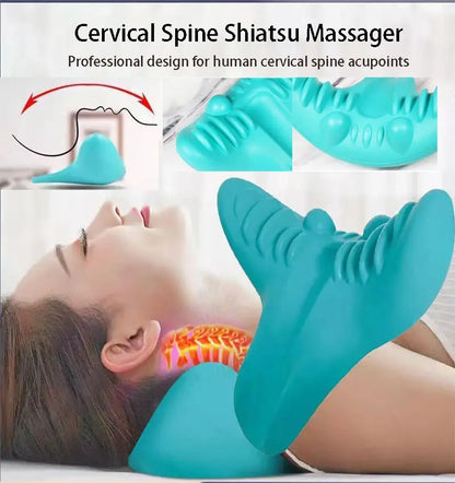 Neck Shoulder Stretcher Relaxer Cervical Chiropractic Traction