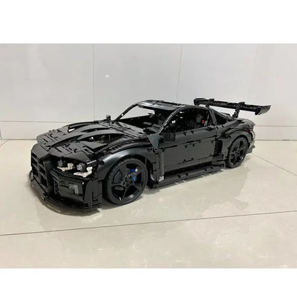 MOC-161785 Black M4 GT3 Super Sports Car Racing Block
