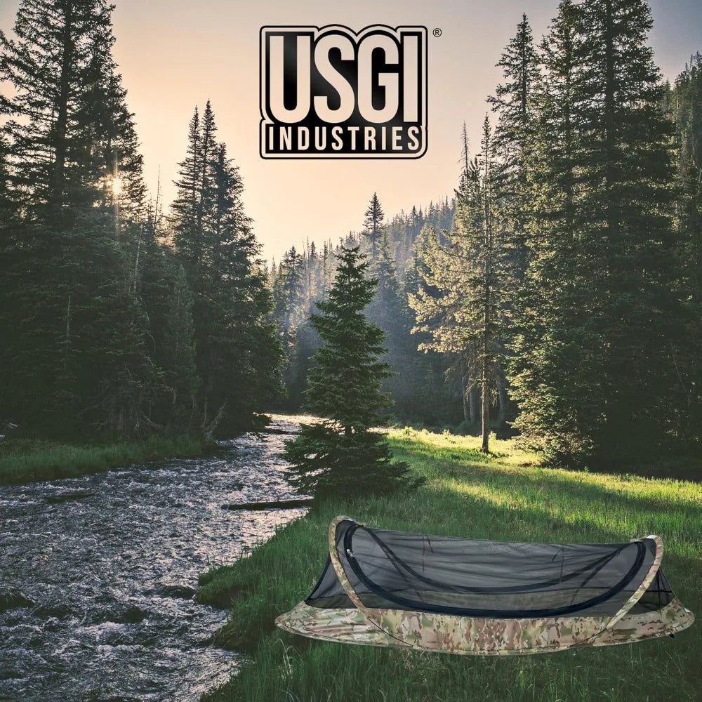 Ultralight Solo Camping Shelter | Compact Single Person Sleeping