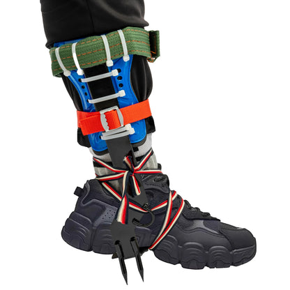 1 Set Portable Tree Climbing Spike Set with Safety Belt