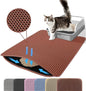 Cat Litter Mat Double Layer Pet Non Slip Big Pet Litter Box