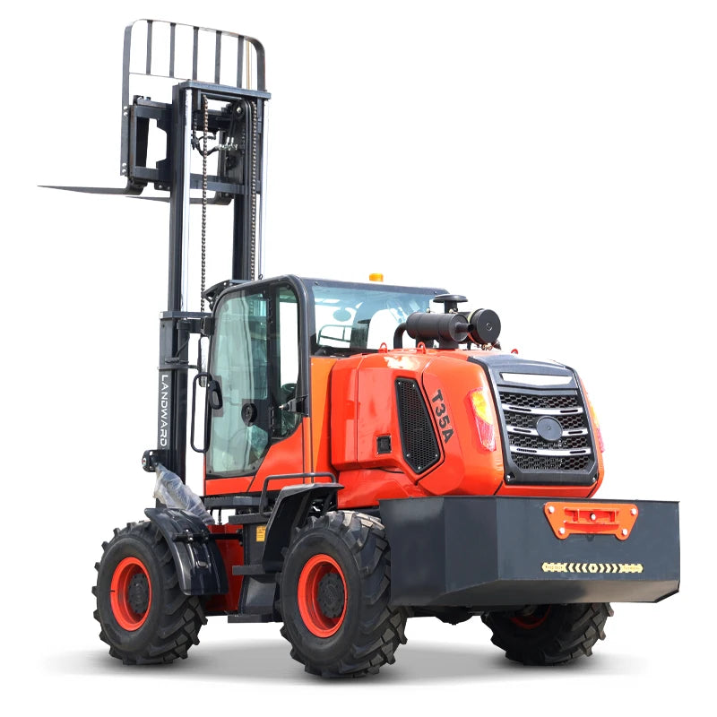 NEW MODEL 3.5 ton Forklift Off Road 4WD 4x4 All Rough