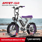AMYET V9-G60 Adults Electric Bike 1000W Motor Bicycle