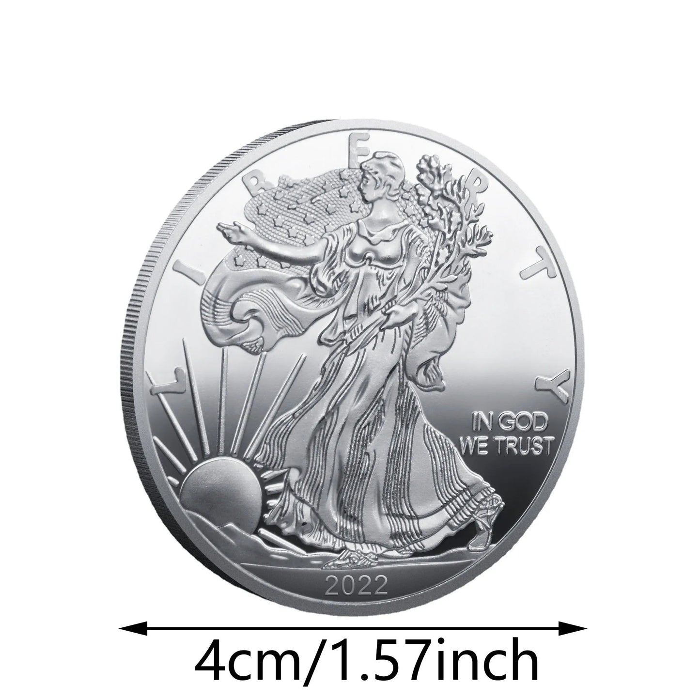 USA Souvenir Coin American Statue of Liberty Commemorative Coin