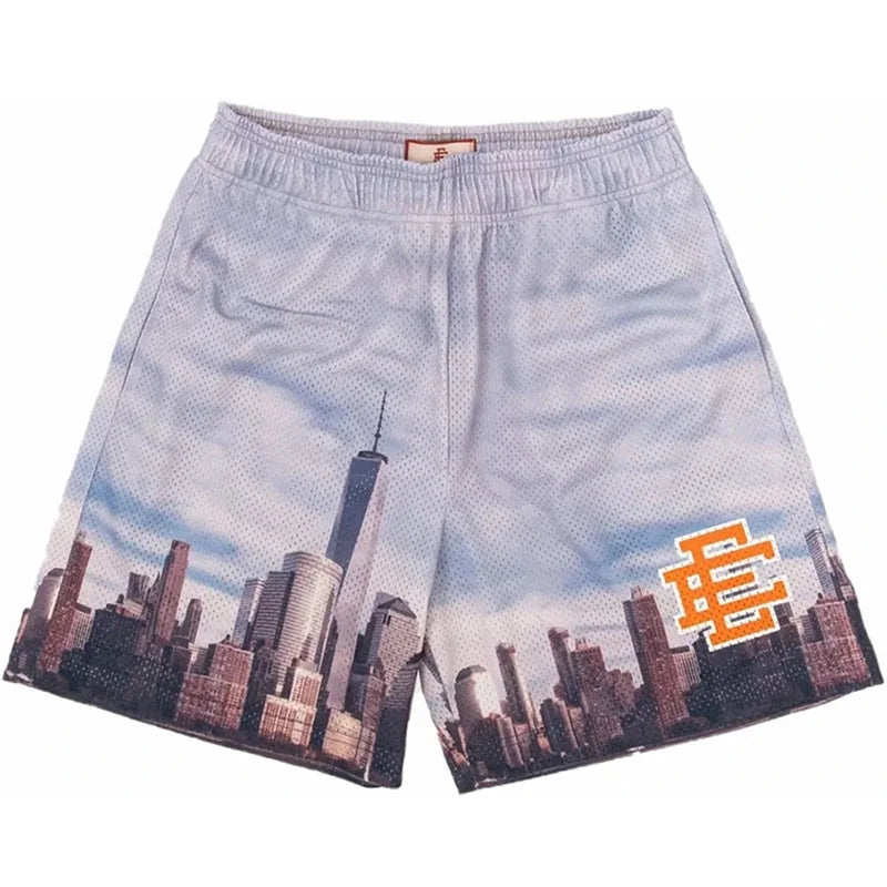 New Summer Eric Emanuel EE Basic Mesh Shorts