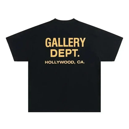 Vintage High Street T-shirt Gallery Printed Shirt Fashion Letter Printed