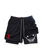 Berserk- Men's 2-in-1 sports shorts, running