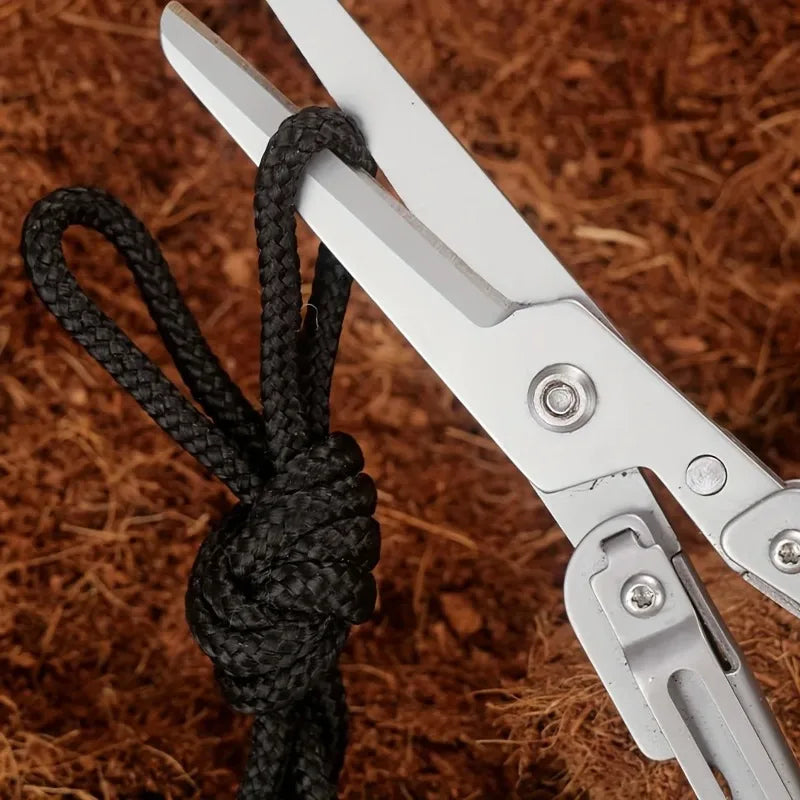 Portable Multifunctional Folding Scissors, Stainless Steel