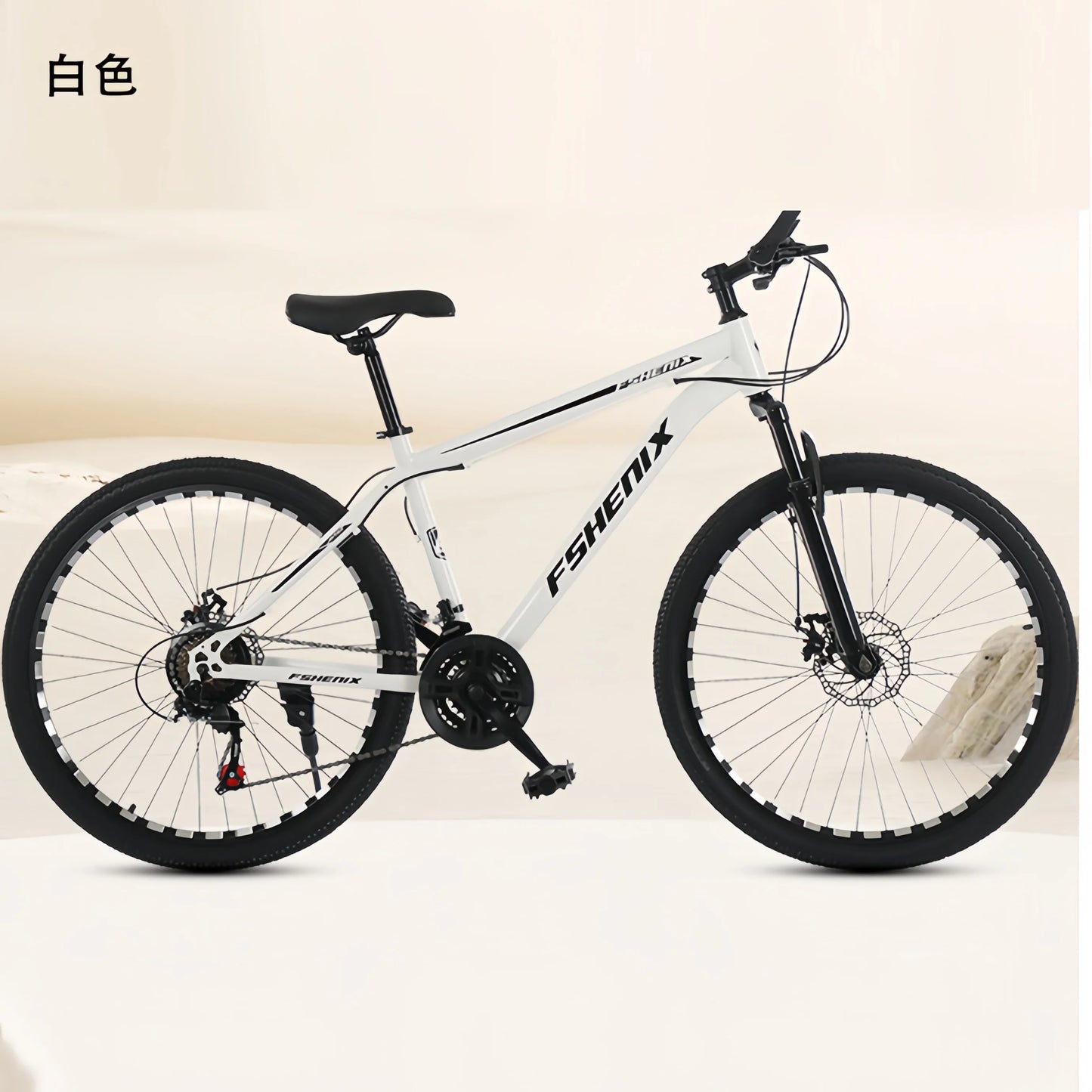 Adult wholesale mountain bikes, 24-inch and 26-inch, shock-absorbing,
