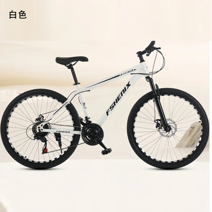 Adult wholesale mountain bikes, 24-inch and 26-inch, shock-absorbing,
