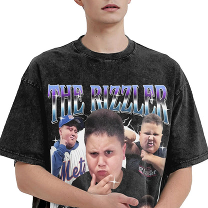 The Rizzler Washed T Shirts Streetwear Hip