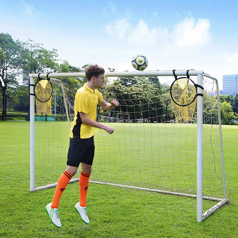 1/2pcs Soccer Training Shooting Net