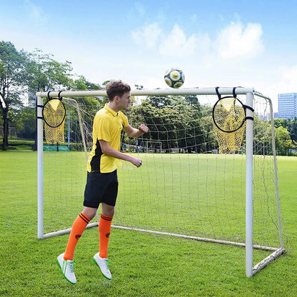 1/2pcs Soccer Training Shooting Net