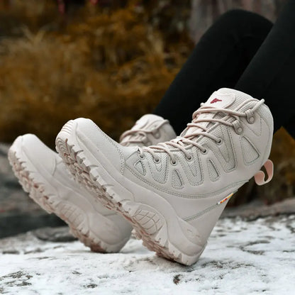 New Style Ultralight Breathable Mesh Canvas Tactical Boots Mens Spring