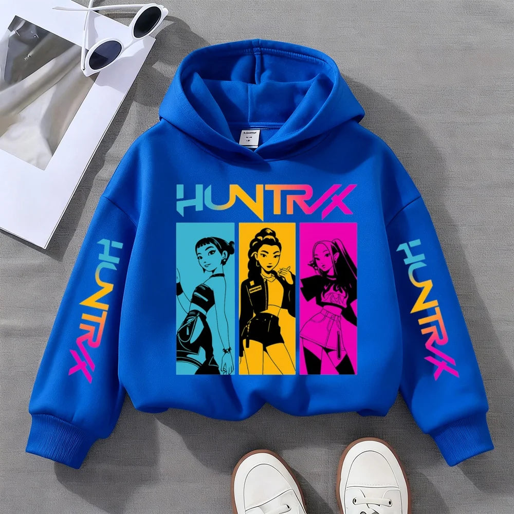 2025 Fall and Winter New Cute Fashion Hoodie KPOP Demon Hunters
