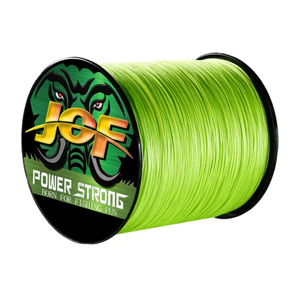 JOF 4 Strands Fishing Line 300/100M Braided PE Fishing Strong