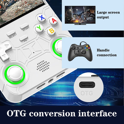 New R36 ultra retro handheld game console 4.0-inch