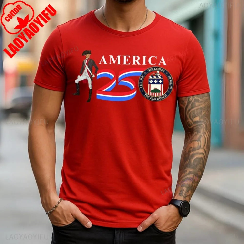 Military Anniversary T-Shirt Veteran 250th Gift Tshirt