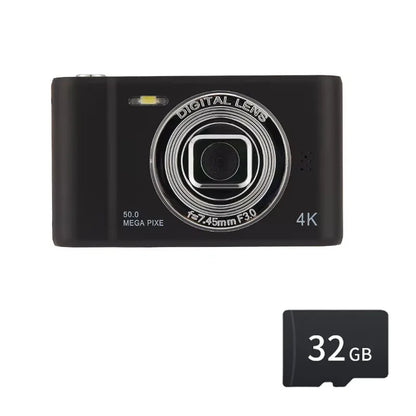4K Digital Camera Travel Selfie Camara 50 Megapixels