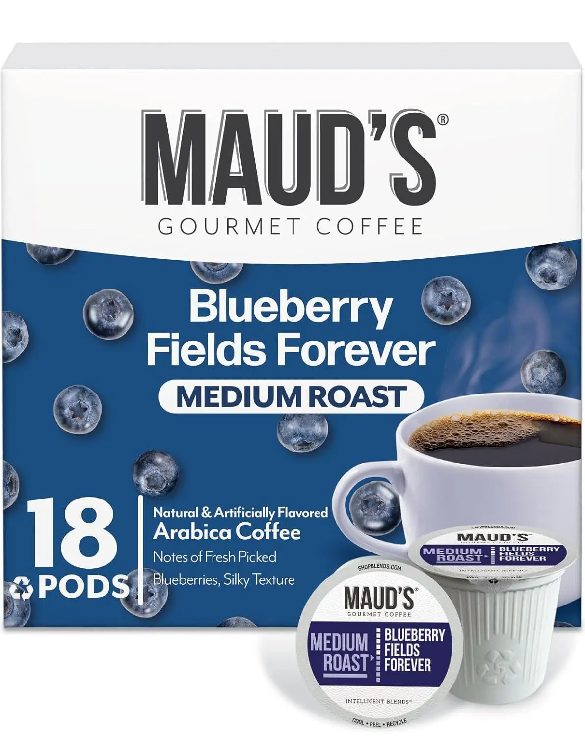 Family Pack Coffee Pods, 136 ct, 12 Flavors, Medium Roast, Recyclable K-Cups, 100% Arabica, Keurig Compatible