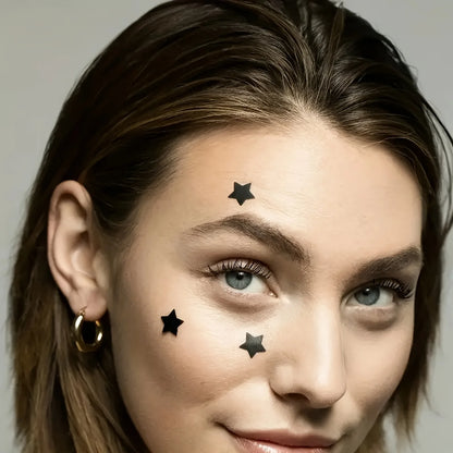 40 pieces of multi-color star acne patches,