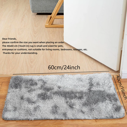 VIKAMA Tie-Dye Plush Carpet Living Room Decoration Soft Fluffy