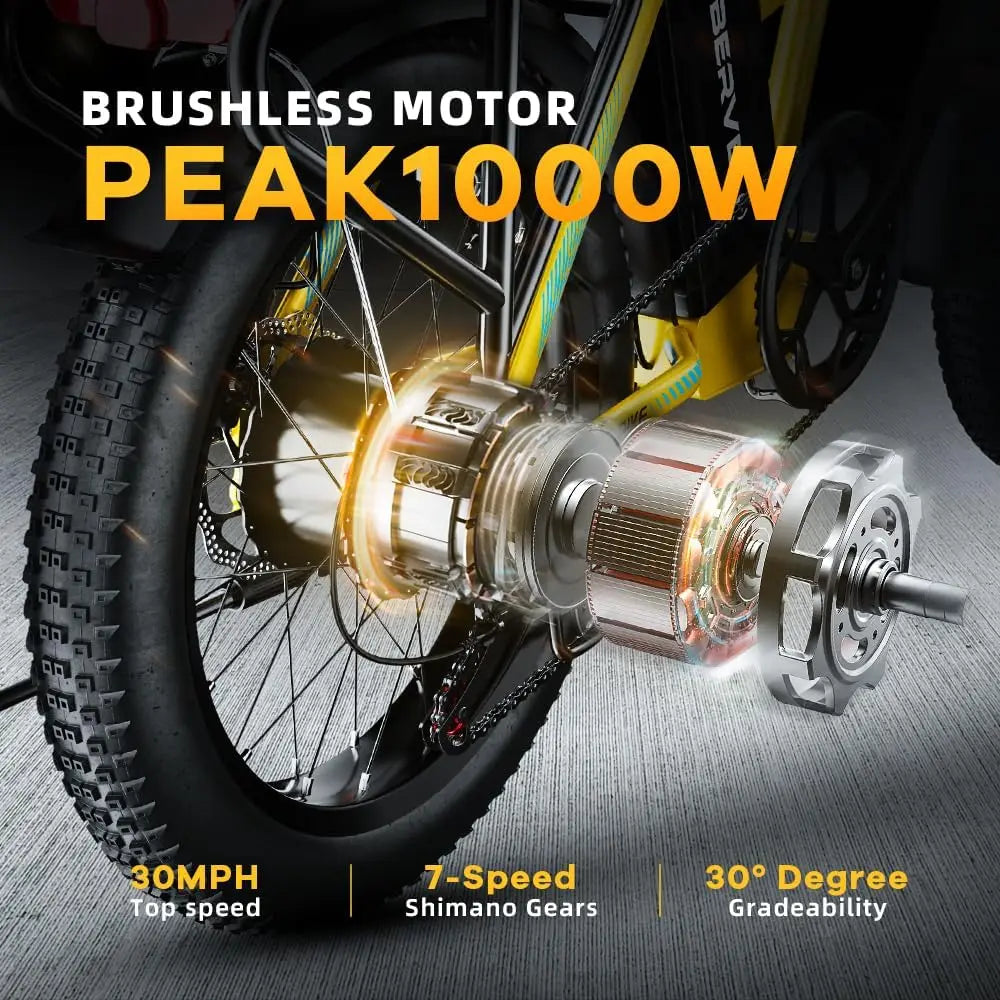 Cybervelo EK4 EK5 MARS700 Removable Battery EBike,28MPH,1000W