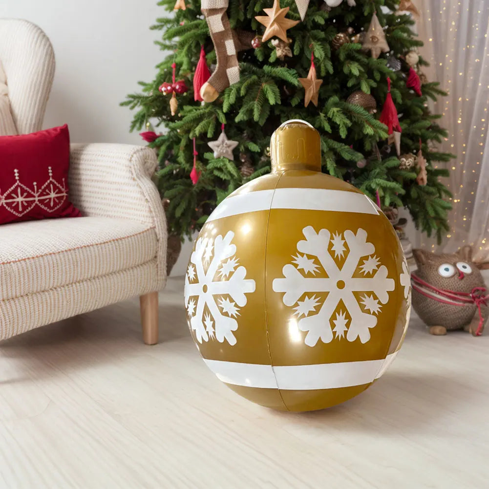 60cm Giant Inflatable Christmas Balls Light