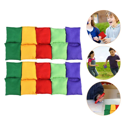 5/10pcs Solid Color Double Layer Leak proof Sandbags
