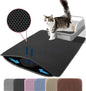 Cat Litter Mat Non Slip Big Pet Litter Box Filter Mat Double L