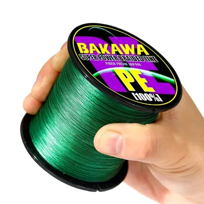 BAKAWA  4 Strands Braided Fishing Lines Multifilament Pesca