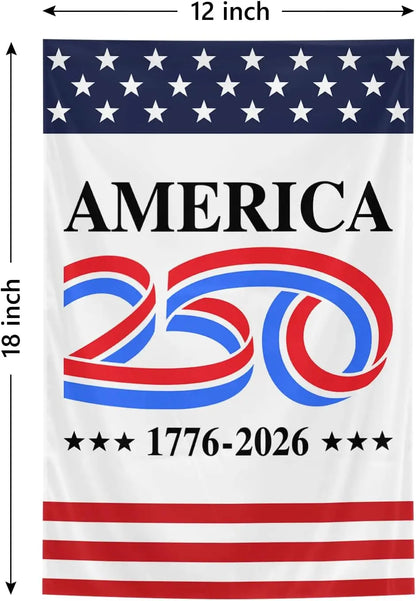 America 250th Birthday Flag 1776 2026 America 250 Years Anniversary