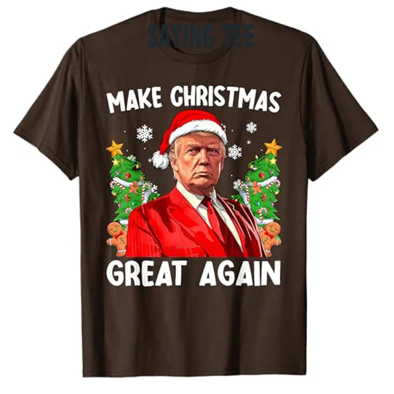 Make Christmas Great Again Funny Santa MAGA Men