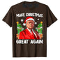 Make Christmas Great Again Funny Santa MAGA Men