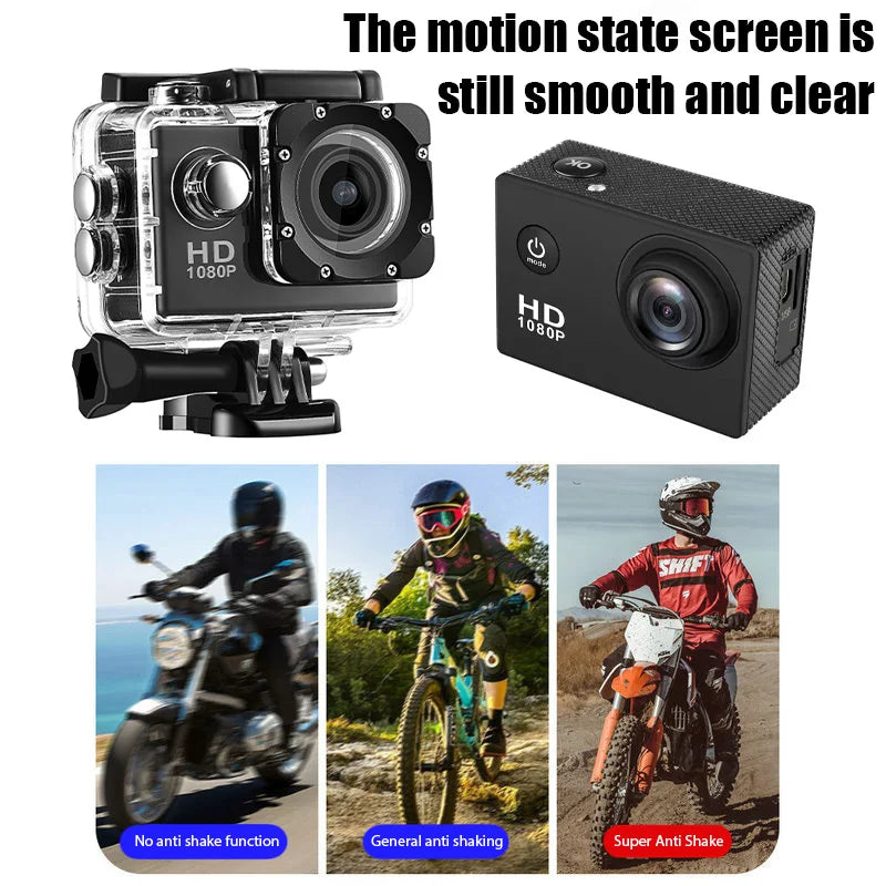 4K Ultra HD Action Camera 3MP 900mAh Underwater