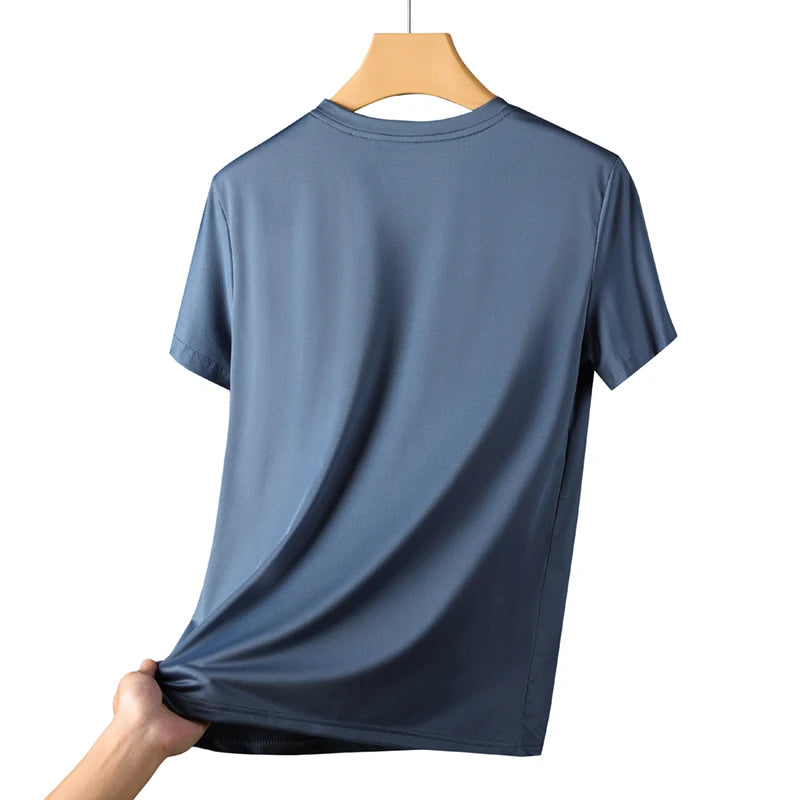 CHRLCK Men's Running Quick Drying T-shirts Breathable