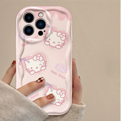 Hello Kitty Cinnamoroll Phone Case for IPhone 16 15 14 13 12 11