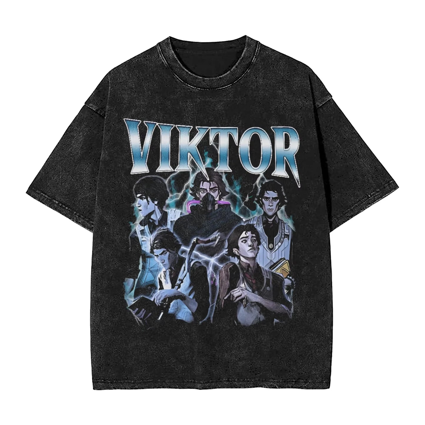 Anime Arcane Viktor Glorious Ovulation Graphic T Shirt Men